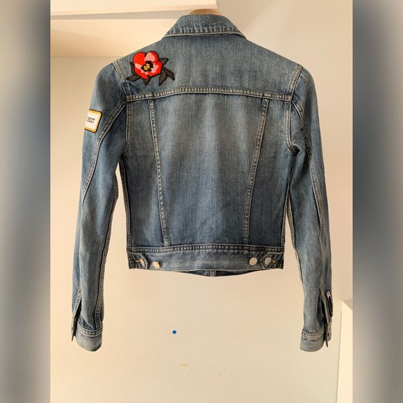 Aritzia Sunday Best Embroidered Jean Jacket - Picture 2 of 12
